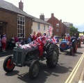 Tractors at Downham Parade