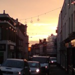 Bridge Street at Sunset