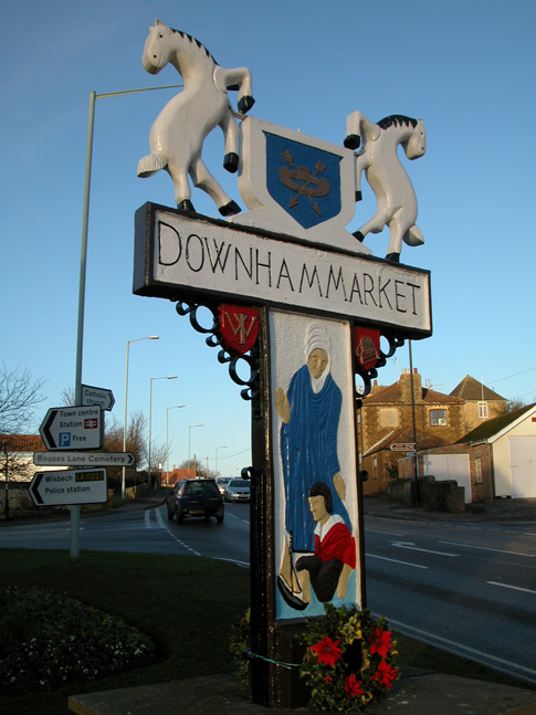 Downham Market Town Sign