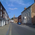 Looking towards the Town Hall