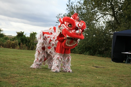 Traditional Lion Dancing at The Shining Tree